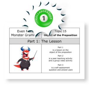 Object of the Preposition - Collaboration - KS2 English Grammar Evidence Based Learning lesson