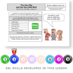 The Very Big and the Very Bad Wolf - KS2 English Evidence-Based Learning lesson