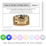 How to Write a Pirate Story (5) - KS2 English Evidence Based Learning lesson