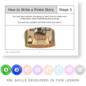 How to Write a Pirate Story (5) - KS2 English Evidence Based Learning lesson
