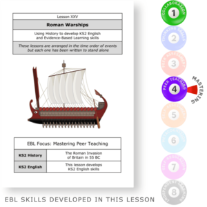 Roman Warships - Mastering Evidence Based Learning skills through The Romans - KS2 English Evidence Based Learning lesson