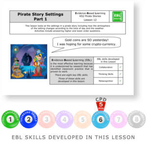 Pirate Story Settings (1) - Pirates (lower) - KS2 English Evidence Based Learning lesson