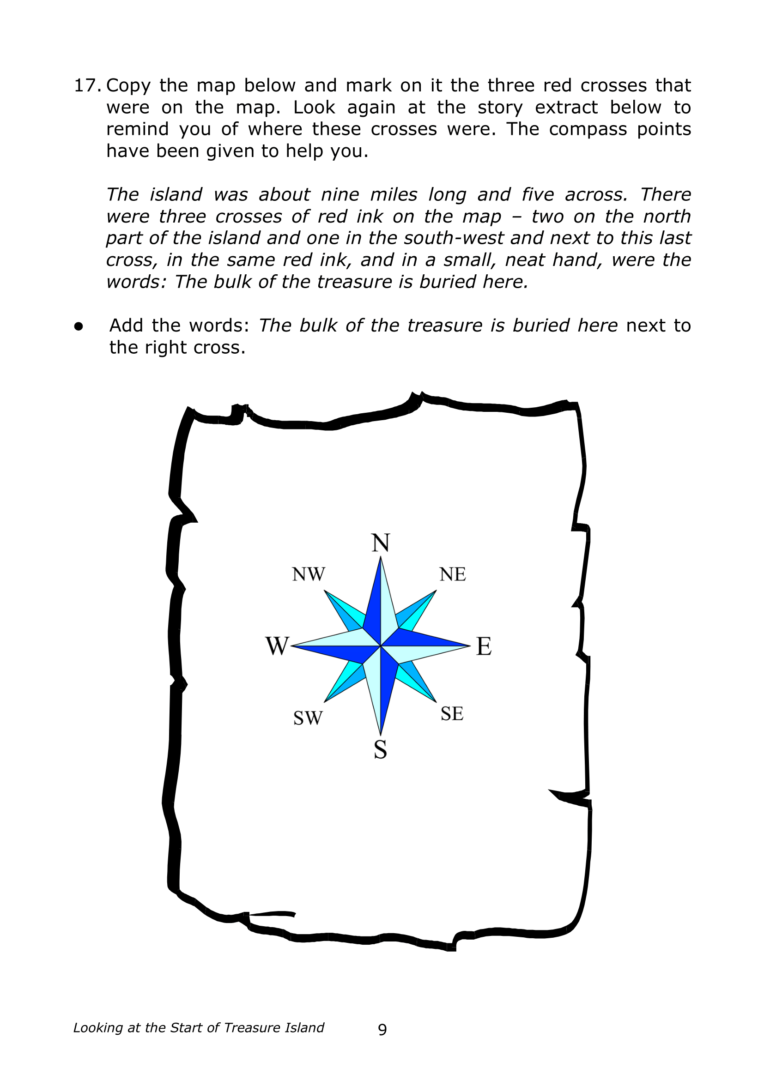 Y6 Looking at the Start of Treasure Island - Image 3