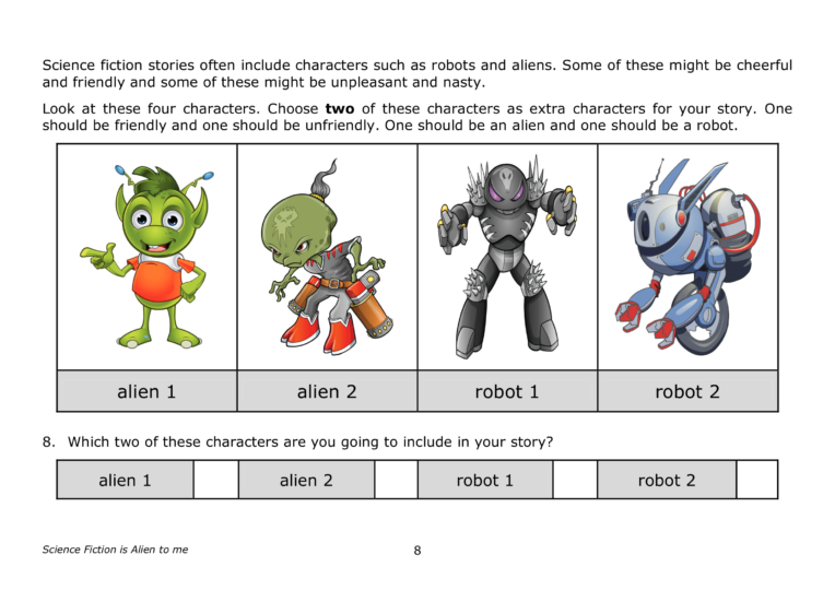 Y6 Science Fiction is Alien to me - Image 2