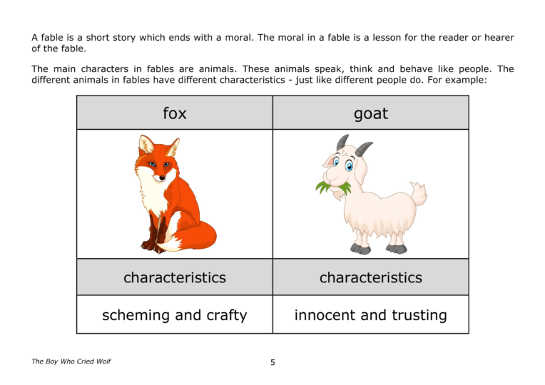 Y6 The Boy Who Cried Wolf - Image 2