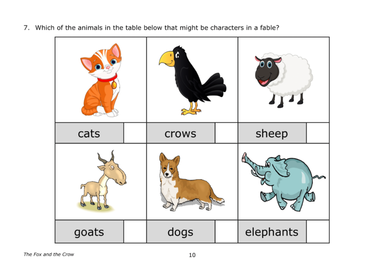 Y5 & Y6 The Fox and the Crow - Image 3