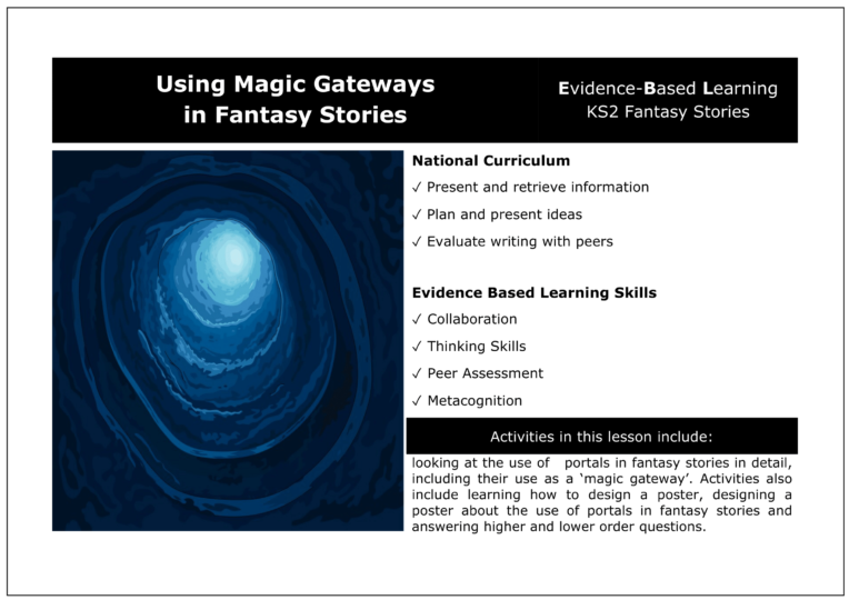 Y6 Using Magic Gateways in Fantasy Stories